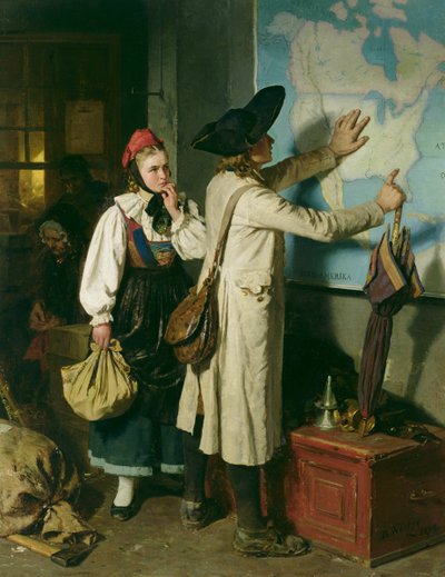 Gli emigranti da Berthold Woltze